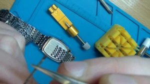 как убрать звенья на браслете часов