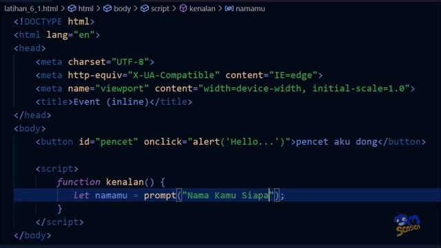 JavaScript 6.1 Event on JavaScript смотреть онлайн