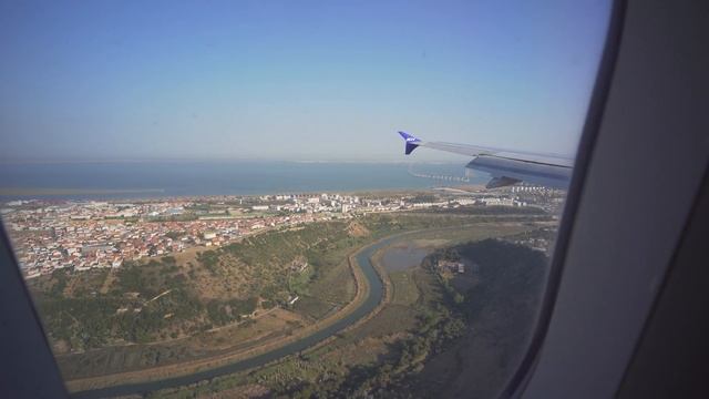 Portugal, Lisbon Airport, Landing With Joon From Paris