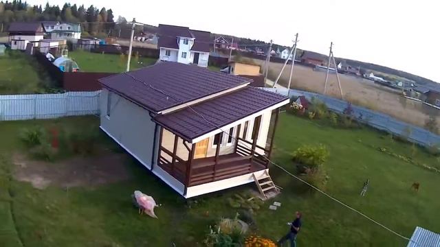 Попытка облететь домик.. смотреть онлайн