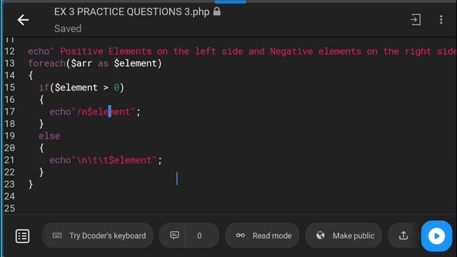 PHP Indexed Array Operations: Check Positivity, Calculate Average & Sum | BCA Sem 3 Lab Assignment смотреть онлайн