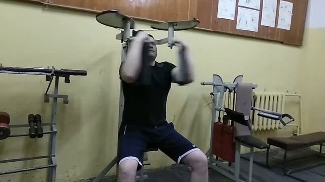 Лечение наружной стороны локтя. Жим лежа по методу Милона Кротонского.#4 смотреть онлайн
