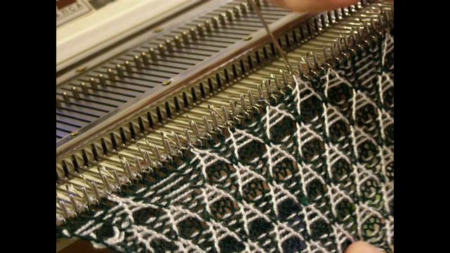 Двухстороннее полотно на однофонтурной машине. Способ 2 смотреть онлайн