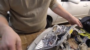 Как разобрать фары. Замена линз.