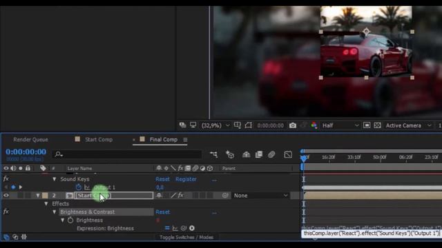 MUSIC REACT CONTRAST Effect - After Effects Tutorial смотреть онлайн