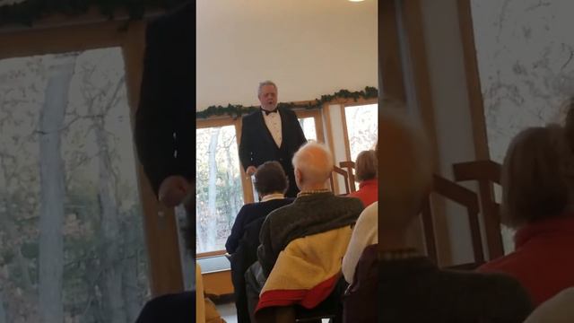 Ron Meixsell , baritone singing " Stars"from les Miserables Doris Anne Mcmullen, piano смотреть онлайн