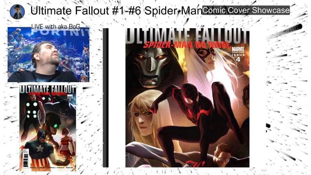 Ultimate Fallout #1-#6 Marko Djurdjevic 1-in-25 Connecting Variant Covers - Comic Cover Showcase смотреть онлайн