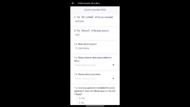 Mobile Legends VK Account Errorဖြေရှင်းနည်း Data Transferမရသူများ Moontonသို့ Reportတင်နည်း смотреть онлайн