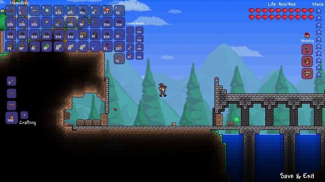 Terraria - Let's Build A Castle - Part 1 - The Foundations