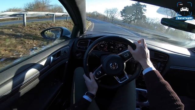 2019 VW Golf GTI Performance REVIEW POV Test Drive On AUTOBAHN & ROAD By AutoTopNL