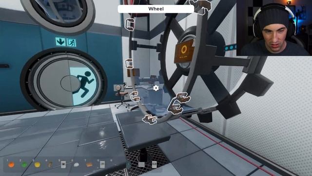 Can I Escape The PORTAL TEST CHAMBER? | Escape Simulator смотреть онлайн