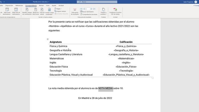 ✅ IMPORTAR datos de EXCEL a plantilla WORD [ Combinar correspondencia ] смотреть онлайн