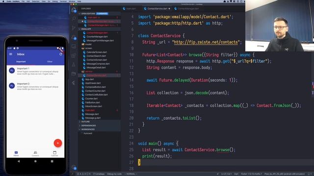 General BLoC / Managers for Web Resources - Flutter in Practice 46 смотреть онлайн