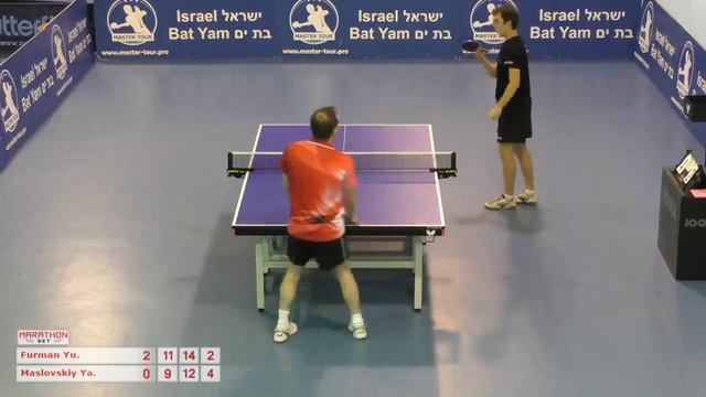 Юрий Фурман Якуб Масловский 11:9;14:12;6:11;8:11;6:11; 2:3 смотреть онлайн