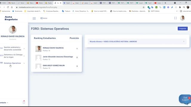 Scriptcase con Moodle - Sistema de Autorregulación смотреть онлайн