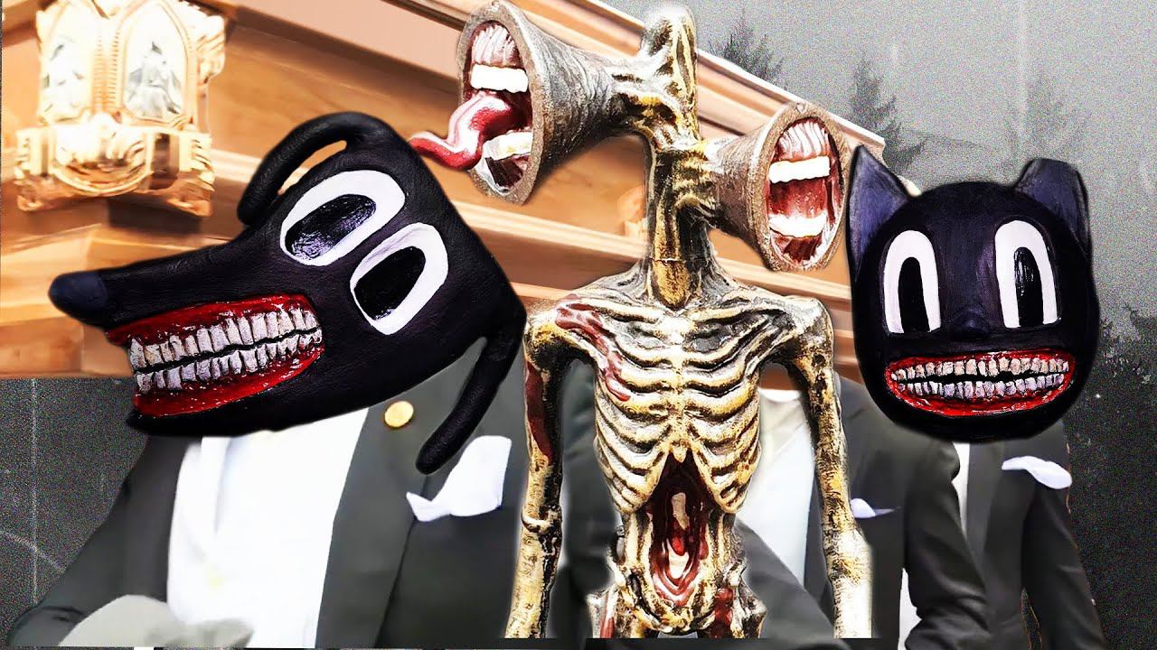 Siren Head Vs Cartoon Dog - Coffin Dance(Cover)