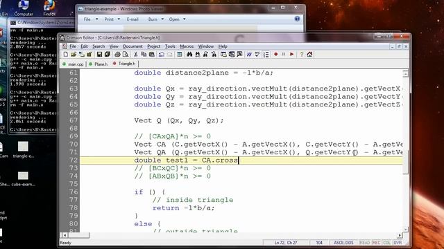 Raytracer from Scratch in C++ Part 9/9 (Triangles) смотреть онлайн