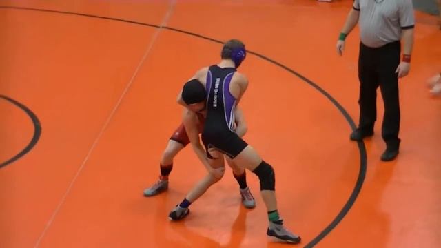 MOC-FV Wrestling 2014-15. Michael Anderson vs Sebastian Berg (1). смотреть онлайн