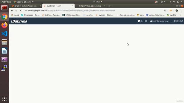 Email Account | Python and Django смотреть онлайн
