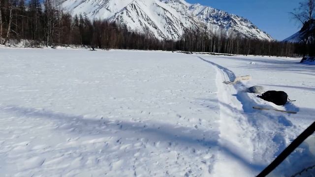 Экспедиция на снегоходах на базу Маргаритто, р. Омулевка, весна 2021г. смотреть онлайн