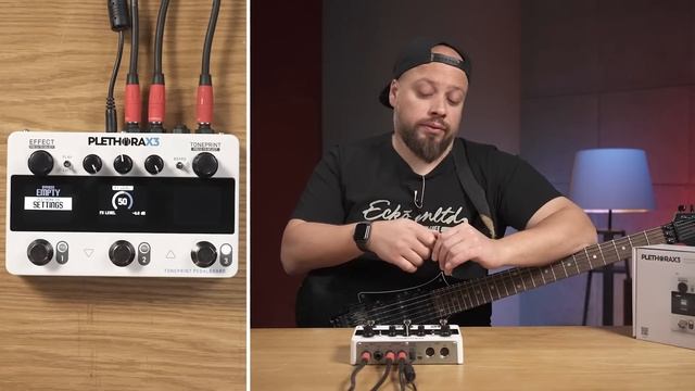 Гитарный процессор TC ELECTRONIC PLETHORA X3 смотреть онлайн