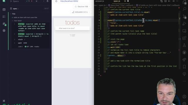 Use The Current Cypress Test Title смотреть онлайн