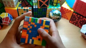 Сборка кубика Рубика 10х10. Часть 3 - сборка последних двух центров