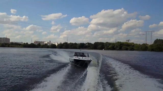 NorthSilver PRO 520 M прохождение кильватерного следа смотреть онлайн