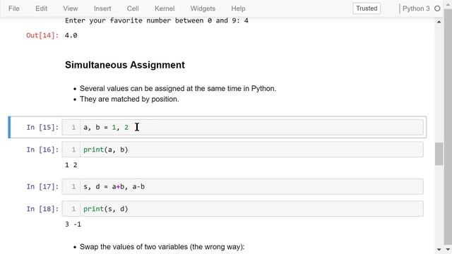 Engineering Python 03B: Inputs, Outputs, and Assignments смотреть онлайн