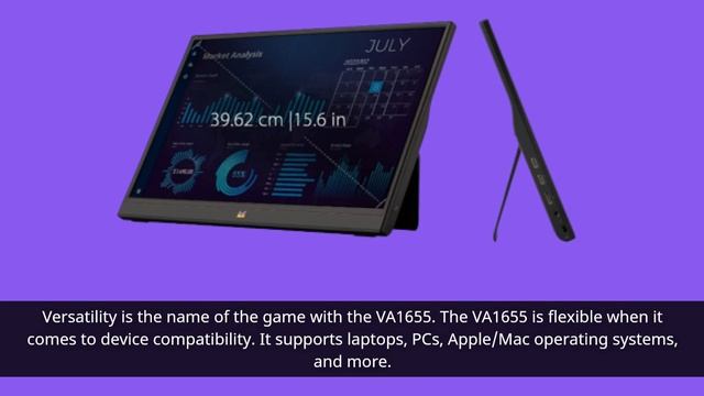 ViewSonic VA1655 15.6 Inch 1080p Portable IPS Monitor with a Built-in Stand Review смотреть онлайн
