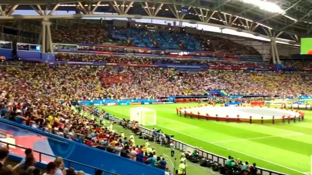 Казань арена.Бразилия-Бельгия.Отчет очивидцев. смотреть онлайн