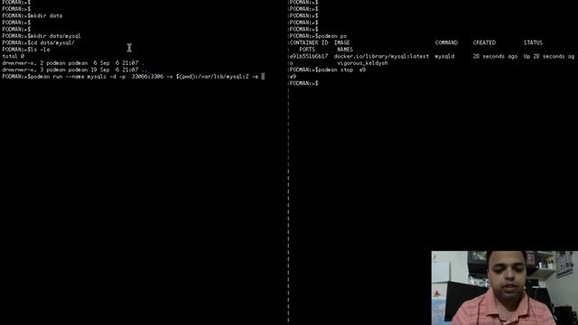 PODMAN with MYSQL смотреть онлайн