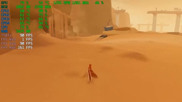 Journey | GTX 750Ti 2GB + i5-3450 + 8GB RAM смотреть онлайн