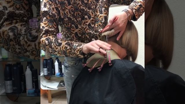 Фрагмент женской стрижки смотреть онлайн