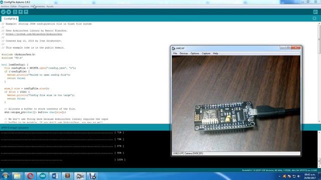 Tutorial #8 ESP8266 – SPIFFS + JSON смотреть онлайн
