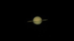 Сатурн в Телескоп Celestron C8-N + CG-5: OnStep (01.07.24)
