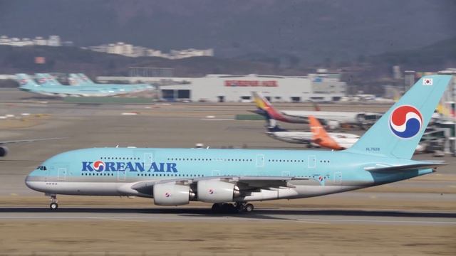 [4K] ICN SEOUL/INCHEON AIRPORT PLANE SPOTTING 인천공항
