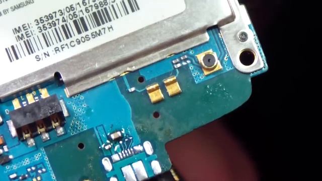 Подбор гнезда на Samsung S 6102 и замена его смотреть онлайн