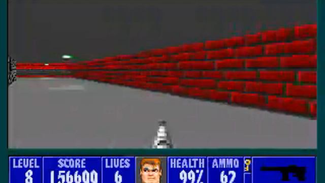 Wolfenstein 3D (Эпизод 1 Level 8) смотреть онлайн