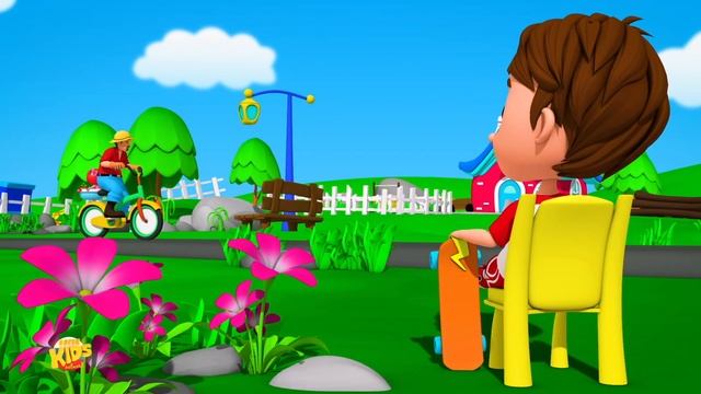 Колеса на автобусе + Больше Детский сад Стихотворение Для детей смотреть онлайн