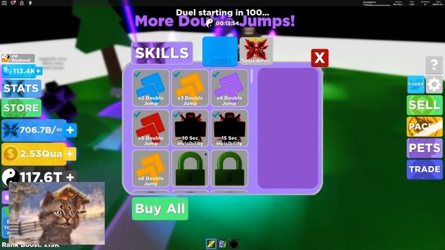 UNLOCKING THE MYTHIC SHADOWMASTER RANK! x15000 BOOST! | Roblox Ninja Legends смотреть онлайн
