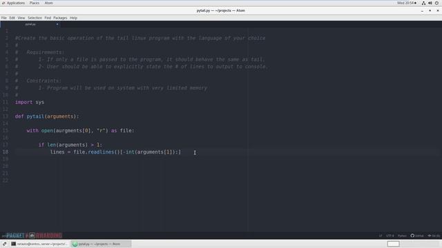 Watch before your interview - Coding the tail program смотреть онлайн