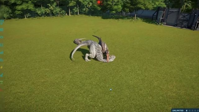 Spinosaurus(Modified) VS T-Rex, I-Raptor, I-Rex, Carnotaurus and Allosaurus - JWE смотреть онлайн