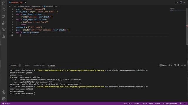 الحلقة #1 من سلسلة python part #2 و هيا اخر حلقه في اساسيات لغة python смотреть онлайн