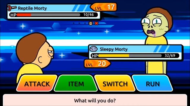Pocket Mortys - Getting The One True Morty, An Arena Battle, And A Council Of Ricks Battle смотреть онлайн
