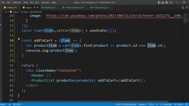 React Shopping Cart Part 4 (Add To Cart Functionality) смотреть онлайн