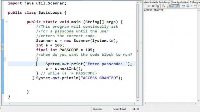Basic Loops - do while смотреть онлайн