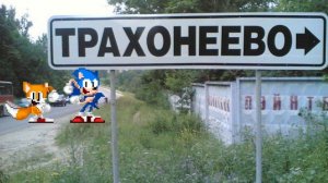 Соник и Тейлз флексят в разных городах