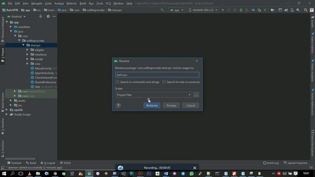 Change Package name смотреть онлайн