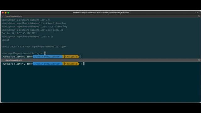 Migrating a VM between Kubernetes Clusters with Ionir in under 40 seconds! смотреть онлайн